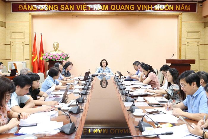 Quang ảnh cuộc họp. Ảnh: Trần Minh