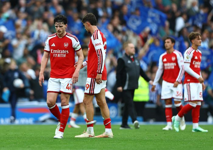 Mikel Arteta thừa nhận Brighton xứng đáng chiến thắng và xem thất bại tại Amex là một bài học lớn với Arsenal.