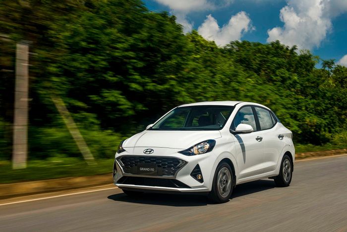  Hyundai Grand i10 vẫn là cái tên bán tốt nhất nhóm xe cỡ nhỏ. Ảnh: TC Group. 
