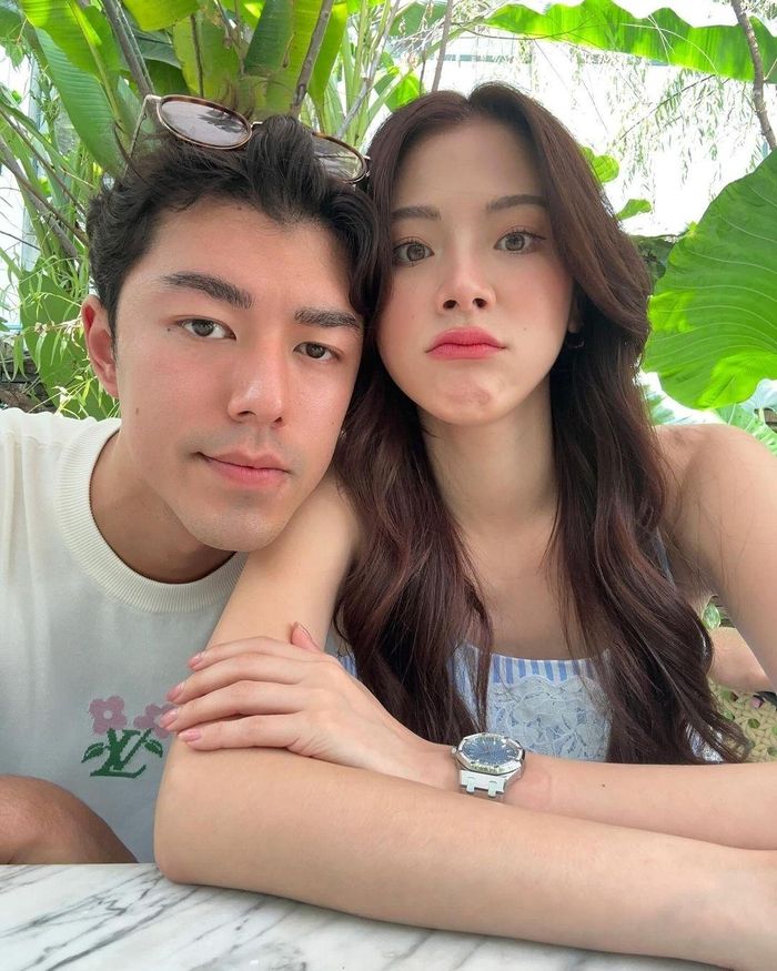 Baifern Pimchanok và Nine Naphat từng có mối tình đẹp trước khi chia tay vào tháng 7/2024. Ảnh: IGNV.