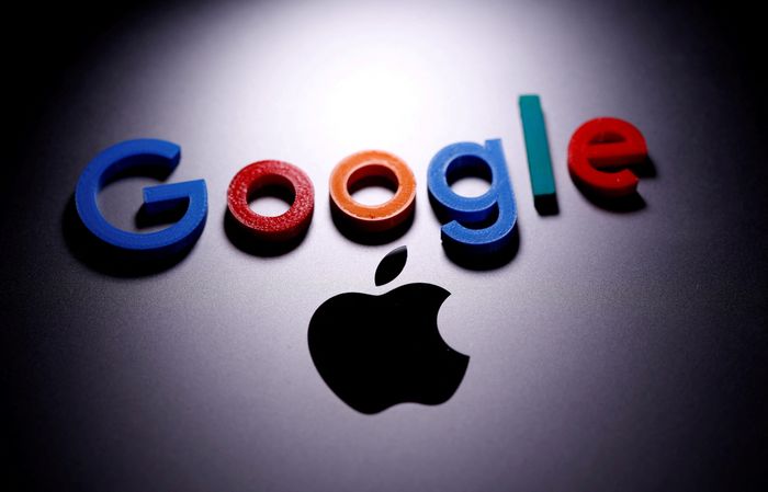  Trong cuộc đua AI, Google có lẽ là đối thủ khiến Apple phải đối mặt với nhiều lớp cạnh tranh nhất. Ảnh: Reuters. 