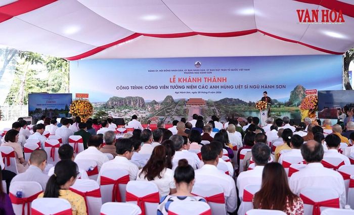 Lễ khánh thành Công viên tưởng niệm các Anh hùng liệt sĩ Ngũ Hành Sơn