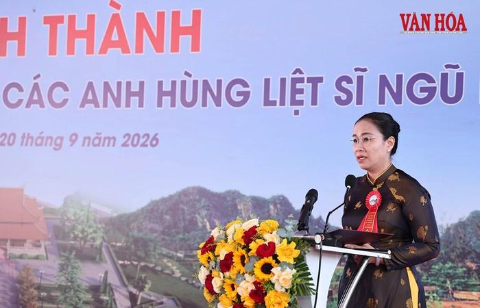 Phó Chủ tịch UBND TP. Đà Nẵng Nguyễn Thị Anh Thi phát biểu tại buổi lễ
