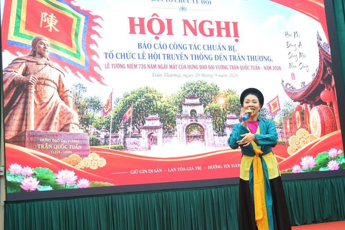 ... và NSND Thúy Ngần sẽ tham gia chương trình nghệ thuật. Ảnh: Thành Công