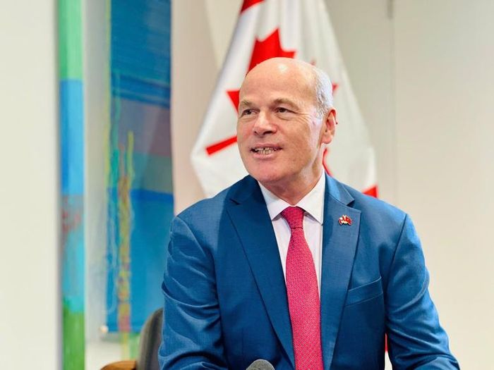 Đại sứ Canada tại Việt Nam Jim Nickel - Ảnh: chinhphu.vn/Hoàng Thuyên