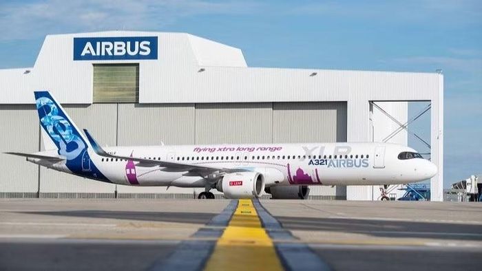 Dòng máy bay A 321 của Airbus. (Ảnh: Airbus cung cấp)