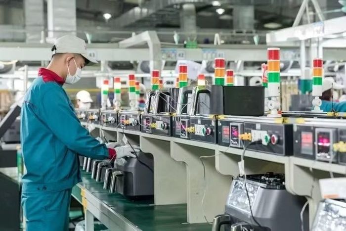 Người lao động tại Công ty Sunhouse. (Ảnh nhandan.vn)