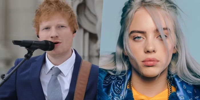 Ed Sheeran và Billie Eilish xuất hiện trên sân khấu lớn, trước khi khán giả đánh vần được tên họ.