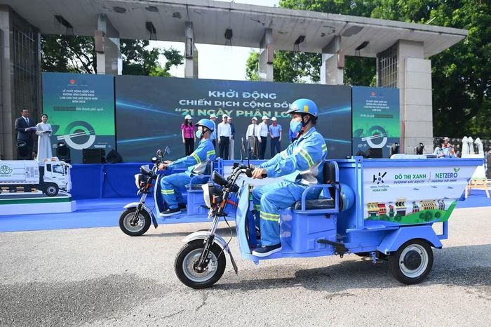 Hình ảnh tại lễ phát động. Ảnh: CTV
