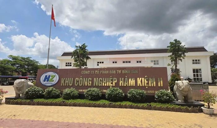 Đến nay, Khu công nghiệp Hàm Kiệm II đã thu hút 22 dự án đầu tư.