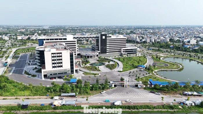 Bệnh viện Đa khoa Nam Định được đầu tư đồng bộ, hiện đại.