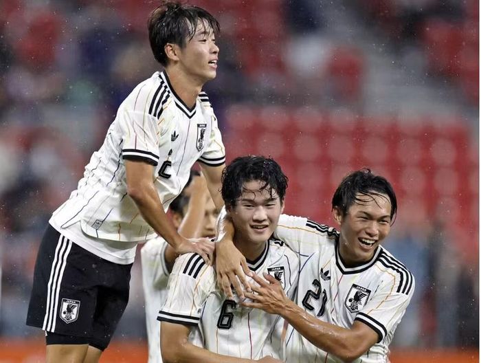 U23 Nhật Bản đã giành vé vào tứ kết với 6 điểm, 9 bàn thắng và chưa một lần thủng lưới.