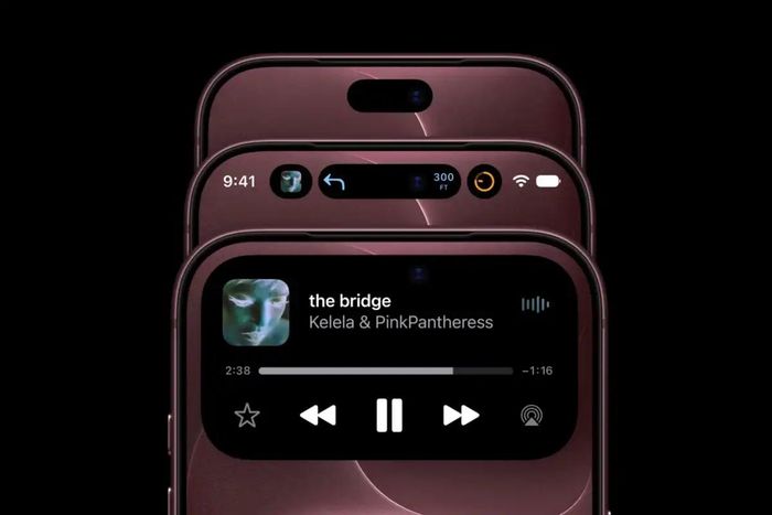 iPhone 18 Pro có Dynamic Island nhỏ hơn. Ảnh: Apple