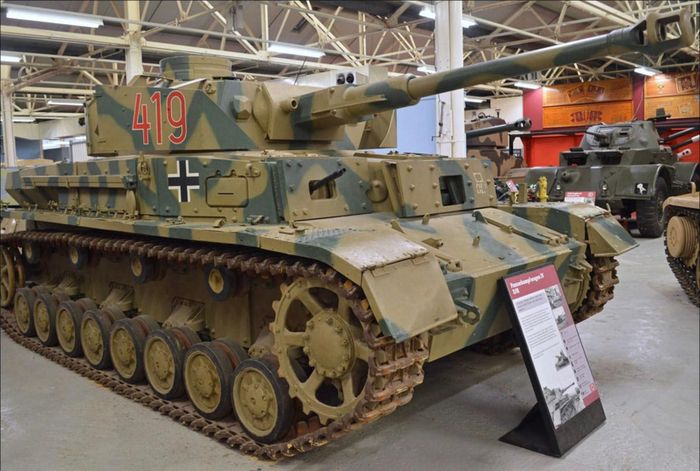 Xe tăng Đức Panzer IV. Ảnh: Military Machine