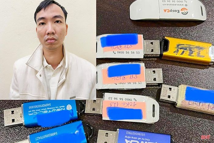 Đường dây mua bán 24.000 hóa đơn trị giá 4.000 tỷ đồng do đối tượng Vũ Hải Đông Dương (SN 1991, quê tỉnh Phú Thọ, thường trú tại phường Trung Mỹ Tây, TP Hồ Chí Minh) cầm đầu vừa bị Công an tỉnh Hà Tĩnh triệt phá.