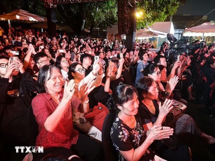 Chương trình nhận được sự yêu thích của đông đảo khán giả. (Ảnh: Khánh Hòa/TTXVN)
