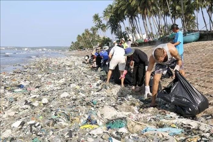 Sự chung tay của cộng đồng không chỉ góp phần xử lý rác thời vụ mà còn nâng cao ý thức của người dân, du khách trong bảo vệ môi trường.