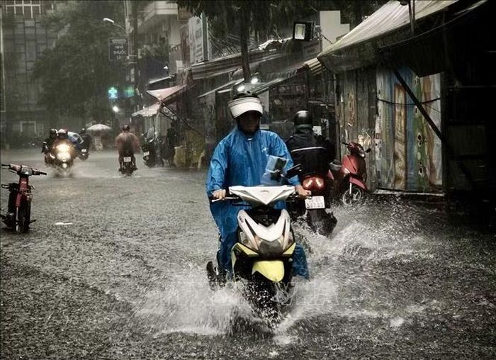 TP. Hồ Chí Minh và Nam Bộ được dự báo tiếp tục bước vào một đợt mưa lớn mới từ ngày 21/9. Ảnh: TTXVN phát