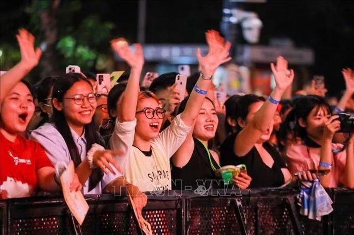 Chương trình nhận được sự yêu thích của đông đảo khán giả. Ảnh: Khánh Hoà/TTXVN