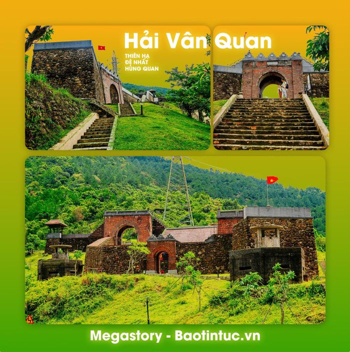 Toàn cảnh Hải Vân Quan sau khi hoàn thành dự án bảo tồn, tu bổ và phục hồi, mang diện mạo tráng lệ, tôn vinh vị thế "Thiên hạ đệ nhất hùng quan".