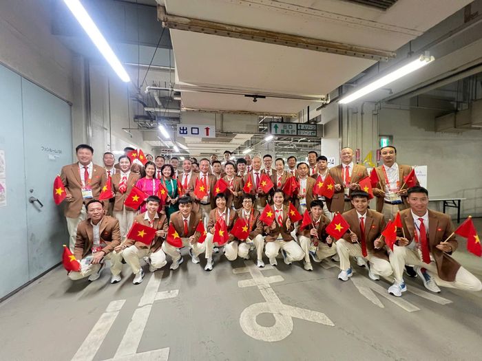 Đoàn Thể thao Việt Nam tại ASIAD 20 - Ảnh: Bùi Lượng