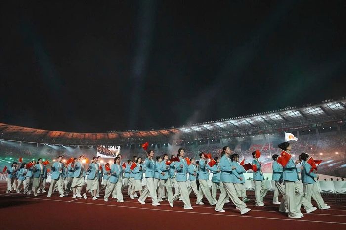 Đoàn Thể thao Trung Quốc tham dự tại ASIAD 20 - Ảnh: AP
