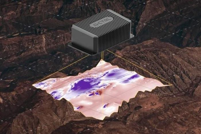 Thiết bị định vị trọng trường của Q-CTRL duy trì sai số vị trí chỉ 1 hải lí suốt quá trình thử nghiệm. Ảnh: EDR Magazine