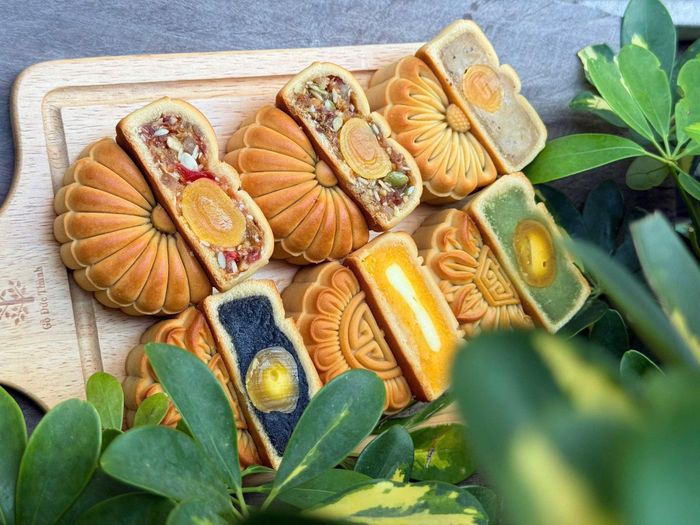Bánh trung thu handmade ngày càng đa dạng về hương vị và hình thức