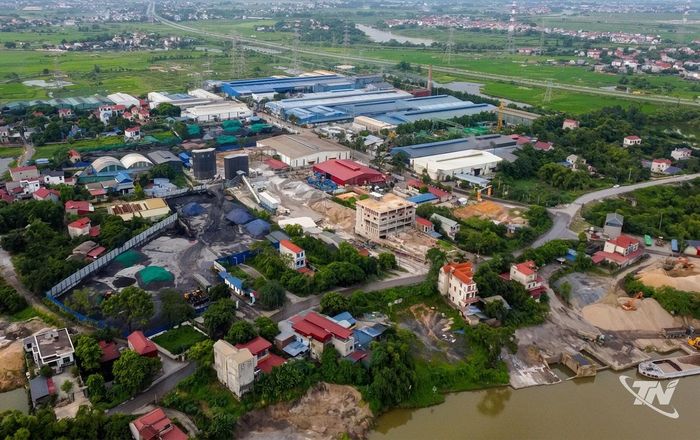 Toàn cảnh Cụm công nghiệp số 3 Cảng Đa Phúc.