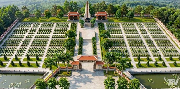Phương án đề xuất sau khi hoàn thành việc tu bổ tôn, tạo Nghĩa trang liệt sĩ Dốc Lim. 
