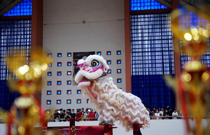 Ngày hội lân Huế 2026 chuyển địa điểm thi đấu từ Nghinh Lương Đình đến Nhà thi đấu 100 Phạm Văn Đồng.