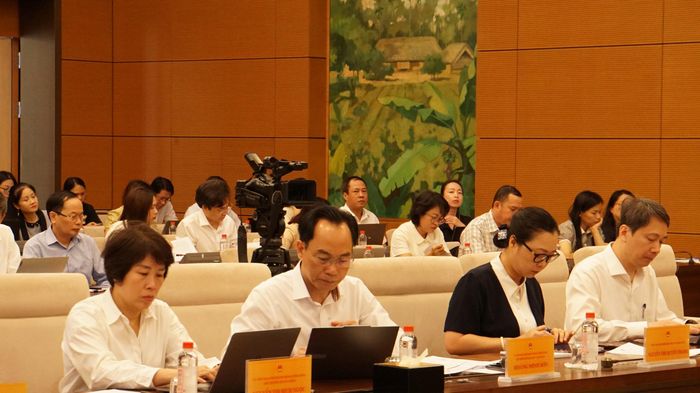 Các đại biểu tham dự phiên giải trình. Ảnh: Văn Duẩn.
