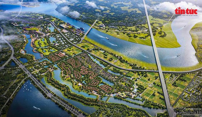 Diện mạo mới của "thành phố sông Hồng". Ảnh: Báo Tin tức