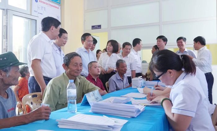 Tỉnh Quảng Trị triển khai khám sức khỏe định kỳ, khám sàng lọc miễn phí cho người dân (ảnh CTV)