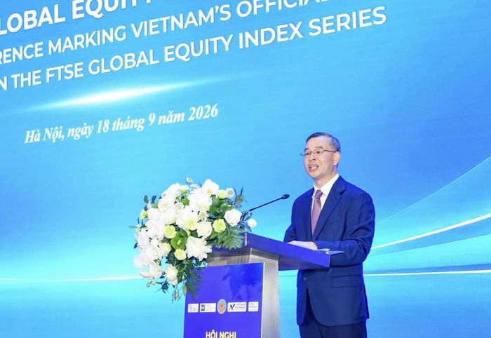 Bộ trưởng Bộ Tài chính Ngô Văn Tuấn phát biểu tại hội nghị. Ảnh: chinhphu.vn.