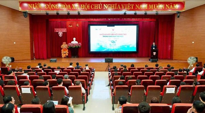 Hội thảo toàn quốc “Khởi nghiệp đổi mới sáng tạo trong giáo dục đại học” tại Hội trường Đại học Huế