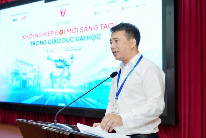 TUV, Phó Chủ tịch UBND thành phố Huế Trần Hữu Thùy Giang phát biểu tại hội thảo