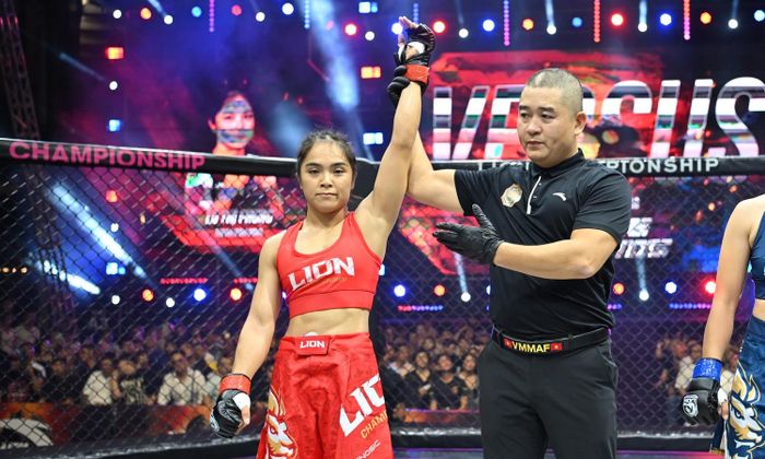 Võ sĩ Lò Thị Phung lần đầu đại diện MMA Việt Nam tham dự ASIAD.