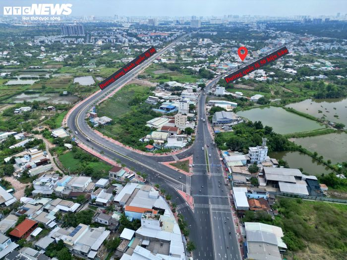 Theo thiết kế, dự án gồm hai hạng mục chính là xây dựng đường song hành Quốc lộ 50 và mở rộng tuyến Quốc lộ 50 hiện hữu.
