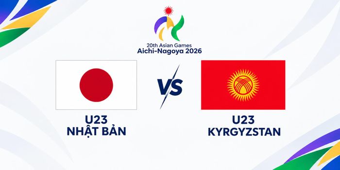 U23 Nhật Bản gặp U23 Kyrgyzstan.