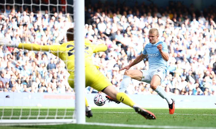 Man City thắng Sunderland 5-3. (Ảnh: Reuters)