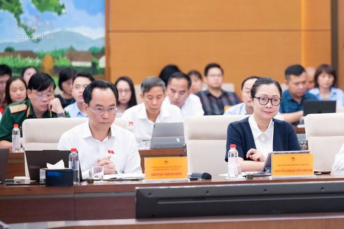 Các đại biểu tham dự Phiên giải trình. Ảnh: Media Quốc hội