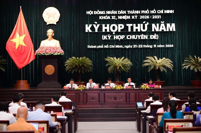 Quang cảnh kỳ họp, sáng 21/9. Ảnh: Q.Đ