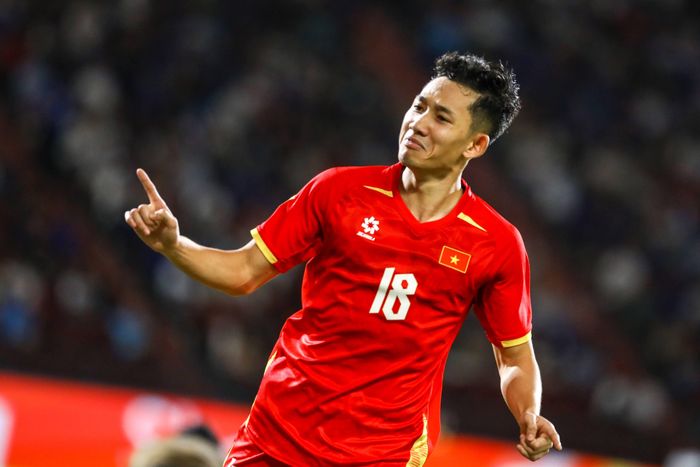  Hai Long góp 2 bàn, giúp tuyển Việt Nam lên ngôi quán quân ASEAN Cup 2026. Ảnh: Minh Chiến. 