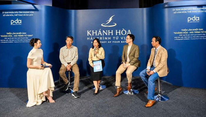 Bà Thái Thị Lệ Hằng - Giám đốc Sở VHTTDL tỉnh Khánh Hòa chia sẻ về “Hải trình tứ vịnh”