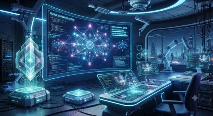 Thế giới hướng tới mục tiêu phát triển mô hình AI có trách nhiệm, trở thành động lực phát triển bền vững. Ảnh: AI