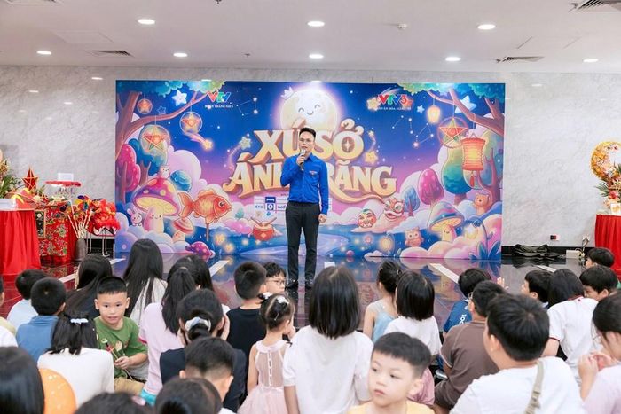 Anh Nguyễn Hoài Đảm, Bí thư Đoàn Thanh niên Đài Truyền hình Việt Nam phát biểu