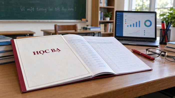 Chấm dứt nâng điểm, làm đẹp học bạ trong nhà trường. Ảnh minh hoạ