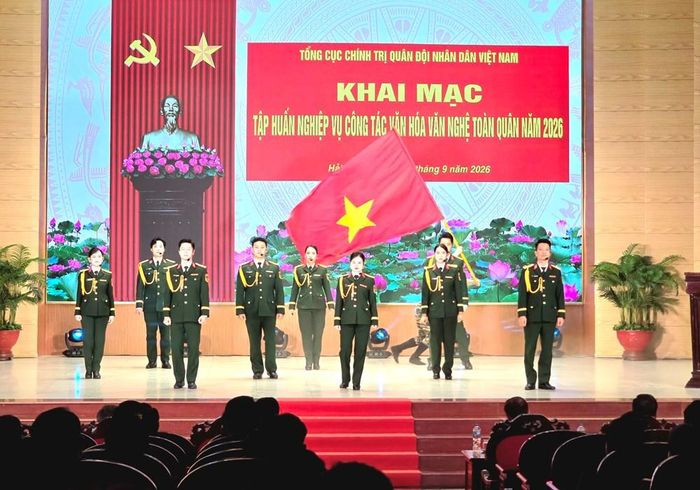 Chương trình văn nghệ tại Lớp tập huấn