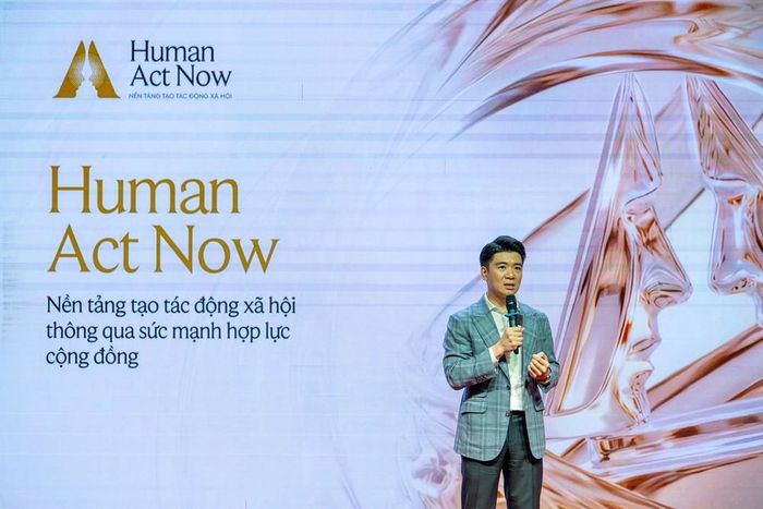 Ông Đỗ Quang Vinh - Phó Chủ tịch Hội đồng Quản trị kiêm Phó Tổng Giám đốc Ngân hàng Thương mại cổ phần Sài Gòn-Hà Nội (SHB) chia sẻ tại lễ công bố. Ảnh: BTC